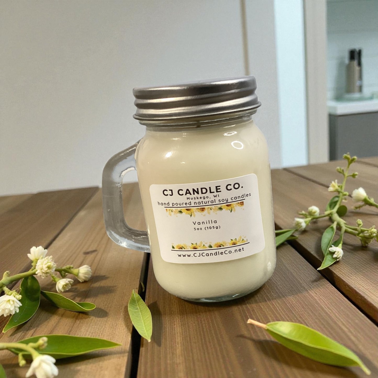 Vanilla Mason Jar - 5oz