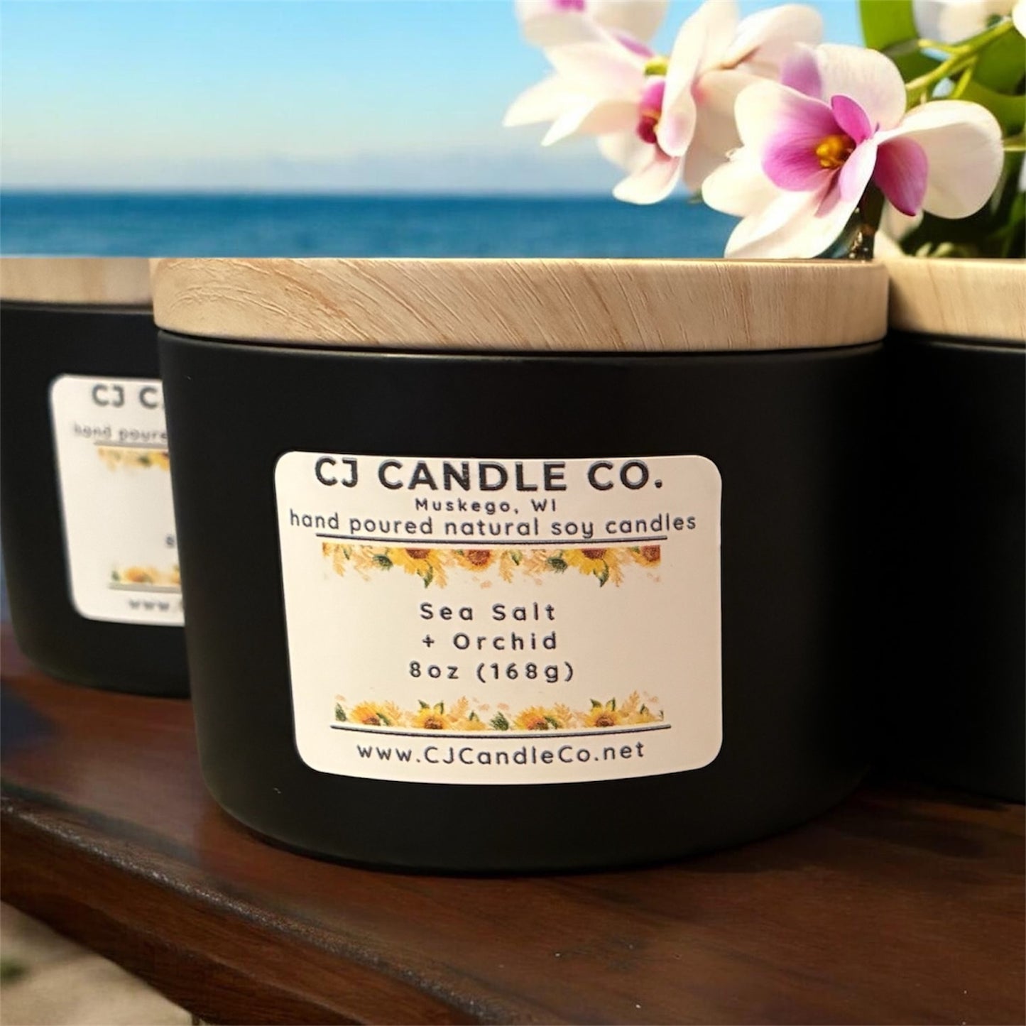 Sea Salt and Orchid